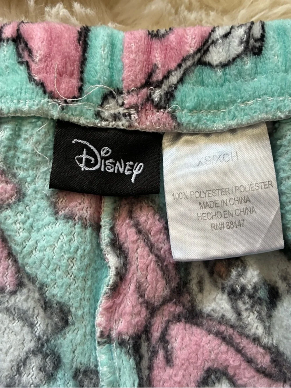 Disney AristoCats Marie Cat Pajama Bottoms Pants XS - Picture 4 of 6